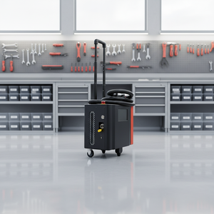 Pulse 200W/300W Fiber Laser Cleaning <b>Machine</b> Portable for Oxide Paint Rust Removal with 2-Year Warranty - Product Image 1