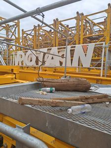 Nouveau arrivé bon <span class=keywords><strong>prix</strong></span> de <span class=keywords><strong>grue</strong></span> à tour à dessus plat de machine de construction d'occasion 8T - Product Image 4