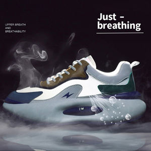 Zapatillas Deportivas de Moda para Exteriores, Calzado Transpirable Informal para Hombre y Mujer, Zapatos Deportivos de Malla de PU con Cordones para Primavera/Invierno - Product Image 2