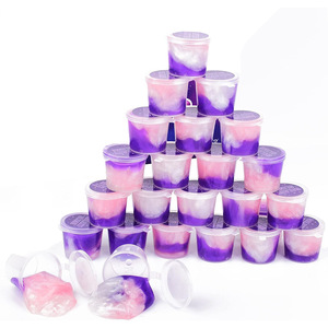 CHENXI Slime de Sirena Galáctico Esponjoso de Color Personalizado, Juguetes Educativos, Kit de Lodo de Cristal, Suministros DIY para Niños, 16 Colores - Product Image 4