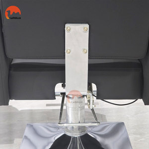 Sillón de Peluquería Hidráulico Comercial con Reposabrazos Angular Obsidian de <span class=keywords><strong>Outlet</strong></span> Facility - Product Image 5