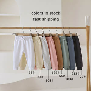 Umwelt freundliche elastische Taille in voller Länge 100% Bio-Baumwolle Kinder Babyhose - Product Image 5