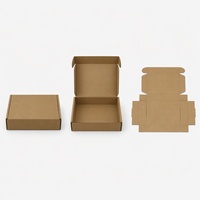Hochwertige Zertifizierte Kraftpapier-Verpackungsbox in Flugzeugform E-Flute Polsterung Maßgefertigte Größe Logo Nachhaltige Verpackung