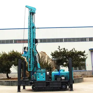 Mobile type dth drilling rig machine