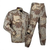 Uniforme BDU camouflage désert six couleurs, respirant, anti-déchirure, vêtements de travail tactiques, vêtements de chasse, vêtements d'extérieur unisexes