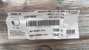 Suministro de Fábrica: Polvo de Caucho Nitrílico NBR <span class=keywords><strong>INSA</strong></span> 2865 de Alta Elasticidad, Materia Prima para Componentes de Sellado Automotriz - Product Image 3