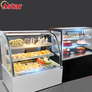 Astar Cake Showcase, tampilan kue komersial kulkas showcase display kue pendingin