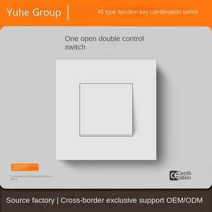 Enchufes e Interruptores Estándar Europeos Tipo 86, Interruptor de Luz de 2 y 3 Vías, 1 y 2 Circuitos - Product Image 3