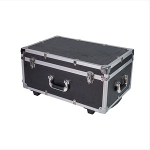 Cassetta degli Attrezzi in Lega di Alluminio Resistente con Ruote, Valigia per Attrezzature in Alluminio con Divisori Regolabili e Schiuma <span class=keywords><strong>a</strong></span> Nido d'Ape - Product Image 5