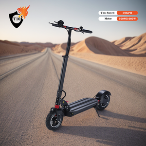 Trottinette électrique haute performance zéro 10 pouces pour adultes longue distance avec frein à disque <span class=keywords><strong>T10</strong></span> - Product Image 1