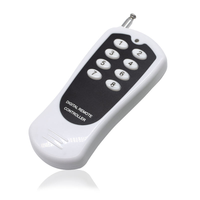 Télécommande sans fil haute puissance longue portée à plusieurs boutons pour le contrôle de l'éclairage 315 433MHZ