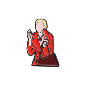 Bán buôn tùy chỉnh men Pin kim loại huy hiệu Trâm Kpop Anime long lanh ngọc trai phong cách UV in ve áo Pin cứng vật liệu mềm tốt nghiệp - Product Image 3