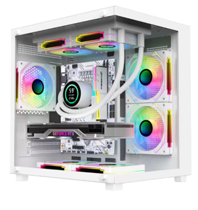 เคสคอมพิวเตอร์สำหรับเล่นเกม รองรับพัดลม ARGB และชุดระบายความร้อน CPU มีสินค้าในสต็อก เคสเกมมิ่งขนาดกลาง - Product Image 2
