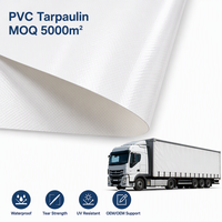 Rouleau de bâche industrielle en PVC tissé robuste 900 GSM avec revêtement PVC pour couverture de camion et rideau latéral de camion