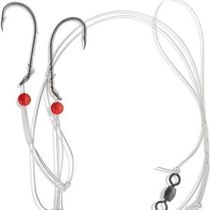 Señuelos de Pesca Marítima al por Mayor, Señuelos Brillantes con Purpurina, Aparejos Sabiki, Cuentas Luminosas, Piel de Pescado Sabiki - Product Image 2