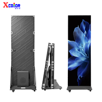 Pantalla LED para Interiores X-color P1.86 de 640*1920mm y 960*1920mm, Gabinete de Aluminio Fundido a Presión, Mantenimiento Frontal, Señalización Digital