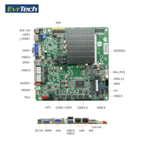 Ethernet Industrial Thin ITX Intel J1900 DDR3 Procesador Quad Core 2 LAN 6 COM mini Pc x86 Placa base