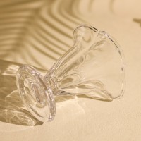 Tasses en verre de crème glacée transparente de haute qualité Nouveau produit de Chine pour les occasions de fête