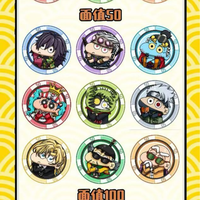 Jetons de poker à thème anime, pièces de collection, figurines de manga japonais, jetons commémoratifs, jetons de jeu style casino