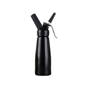 Highly Durable Aluminum <b>Whipped</b> <b>Cream</b> Dispenser Whip <b>Cream</b> Maker <b>Canister</b> with 3 Decorating Nozzles Cleaning Brush - Product Image 1