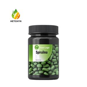 OEM ODM ham <span class=keywords><strong>Spirulina</strong></span> özü gıda vitaminleri için vitamini ile yeşil toz sağlık takviyeleri içinde 250mg-500mg tablet - Product Image 1