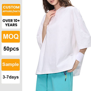 Camiseta Premium con Logotipo Personalizado, Camiseta Lisa de Algodón Grueso con Hombros Caídos, 100% Algodón, Impresión al por Mayor, Bordado para Hombre - Product Image 1