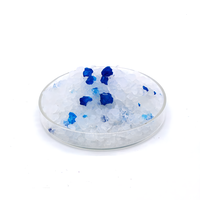 Litière pour chat en cristal de fabricant, faible poussière, non collante, gel de silice coloré, bonne absorption