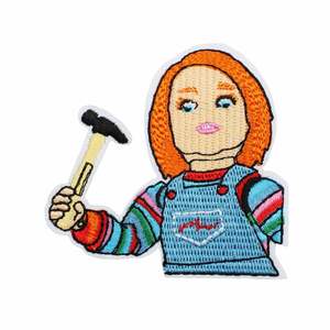 แผ่นปักลายตุ๊กตาสยองขวัญฮาโลวีน Good Guys แบบรีดติด - Product Image 5