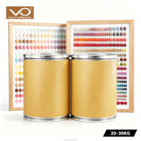 Poudre acrylique en vrac VOFINE OEM VE-6 pour ongles, poudre acrylique transparente pour ongles, poudre acrylique en vrac, seau en plastique, baril