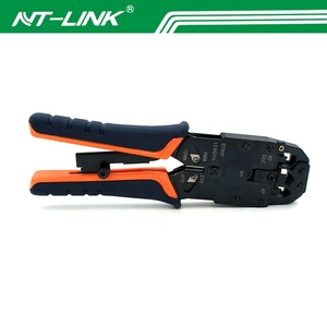 Mạng tay công cụ uốn tóc bồng công cụ với Ratchet cho 4P + 6P + 8P LAN Cáp - Product Image 5