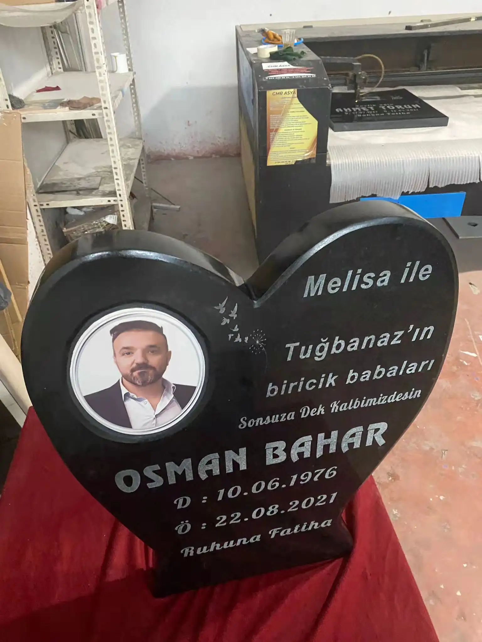 Yeni mürekkep püskürtmeli yazıcı OEM mürekkep püskürtmeli yazıcı mezar taşı fotoğraf baskı fırında solmaya asla