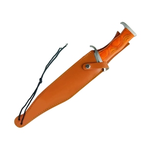 Couteau de survie RAM <span class=keywords><strong>BO3</strong></span>, couteau tactique robuste en acier inoxydable pour l'extérieur, avec étui en cuir, OEM pour le camping et l'aventure - Product Image 4