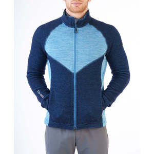 ABETONE Plus Size giacca in pile con cappuccio da uomo con chiusura a cerniera stampa invernale autunno maglia in poliestere ricamata - Product Image 1