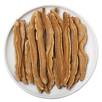 Tranches de Reishi Rouge Séchées en Vrac, Ganoderma Lucidum Sauvage, Transformé AD, Ingrédient pour Tisane, Lingzhi en Gros