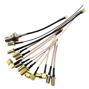 IPEX SMA, SMA Соединительный кабель с разъемом кабеля Женский UFL/ u.FL/ IPX/IPEX, РЧ коаксиальный адаптер сборки соединительный кабель 1,13 мм RP-SMA-KY