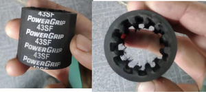 Pièces détachées <span class=keywords><strong>Rieter</strong></span> 43SF POWERGRIP Accouplement d'arbre <span class=keywords><strong>Rieter</strong></span> Cadre de tirage <span class=keywords><strong>Rieter</strong></span> Modèle RSB-D35/D40/D45 Pièces de machines textiles - Product Image 3