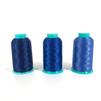 Fil à broder en polyester mercerisé teint, coloré, 1000 yards, petite bobine, marque SAKURA, pour tricot à la main