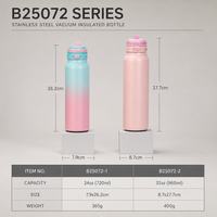 Gobelet isotherme en acier inoxydable de qualité alimentaire 24 oz avec paille, couleur personnalisée, couvercle anti-fuite, écologique, maintien thermique 6-12 heures