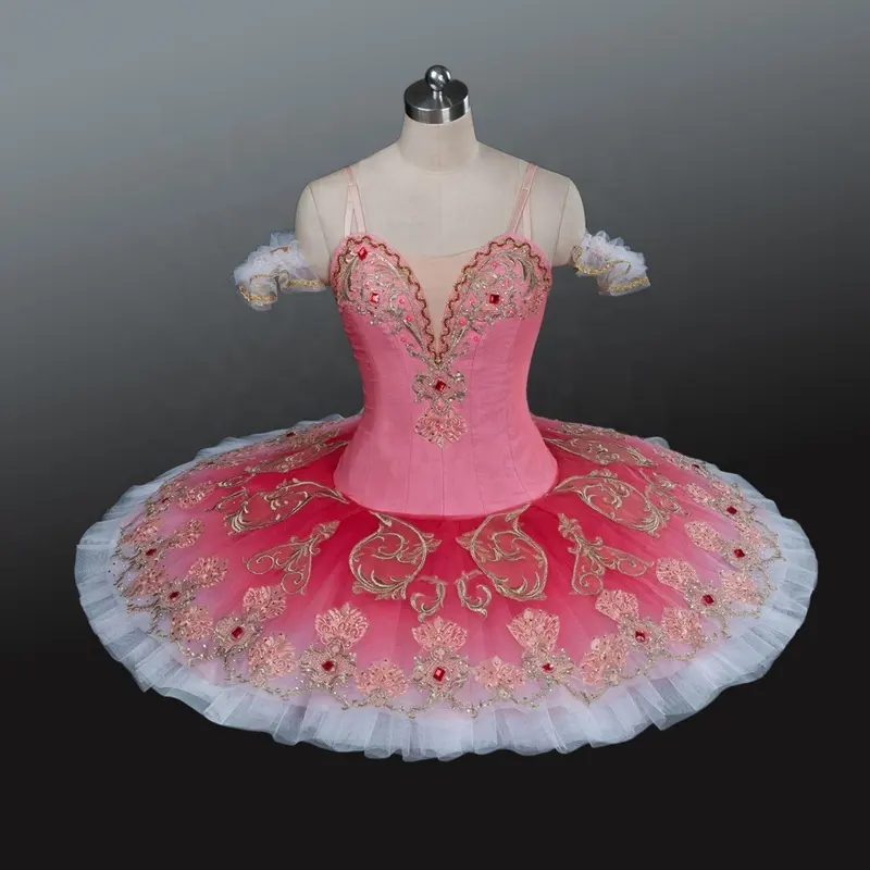 Navire libre! Jupe tutu de répétition de ballet de base professionnelle rose ballet tutu femmes costume de scène classique costumes de danse orientale