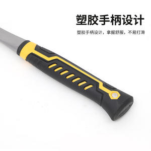 Marteau d'exploration neutre en acier à haute teneur en carbone, à face rectangulaire, outil de prospection géologique extérieur - Product Image 5