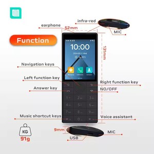 QIN F22 Telefono 4G Internazionale Multi-Pro con Fotocamere Gratuite, Funziona con 32GB per Russia, <span class=keywords><strong>Turchia</strong></span>, Israele - Product Image 3