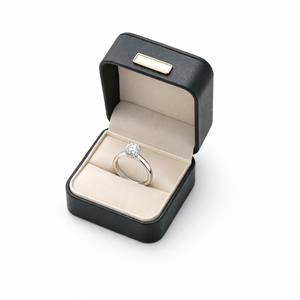 Professional OEM Leather Ring <b>Box</b> Factory Bulk Custom Color PU Jewelry Packaging Case Manufacturer for Jewelry Brand Packaging - Product Image 6