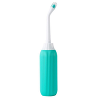 Pulvérisateur de bidet portable vertical moderne, bouteille de toilette intelligente, mini pulvérisateur d'eau manuel, écologique, pour voyage et salle de bain