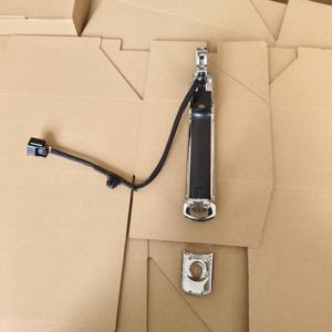 Poignée de porte extérieure chromée côté conducteur avant gauche avec trou de serrure pour 2010-2013 <span class=keywords><strong>Nissan</strong></span> Rogue 80640-CZ31B 80645-CA000 FL - Product Image 6