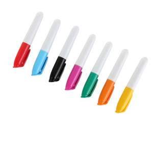 Marqueur effaçable à sec en plastique coloré, pas cher, en gros, OEM, haute qualité, fonction rotative, mini marqueur stylo - Product Image 6
