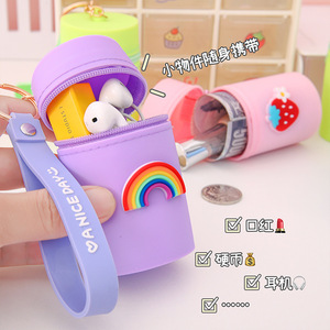 Regalos para Niños, Monedero con Forma de Cubo de Dibujos Animados, Monedero de Silicona Kawaii para Monedas - Product Image 3