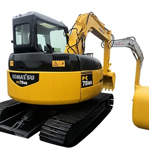 Excavadora Hidráulica Usada Komasu PC78US, 90% Nueva, Bien Mantenida, Origen Japón, Mini Excavadora para Trabajos de Ingeniería - Product Image 1