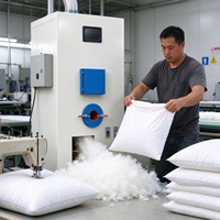 Machine automatique de remplissage de coton pour jouets, capacité 800 kg, pour rembourrage de coussins et de jouets en peluche