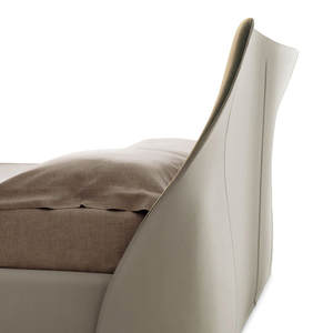 Lit design italien minimaliste en cuir double, moderne, grand, plat, simple, pour chambre principale, taille <span class=keywords><strong>king</strong></span> size 1,8 m - Product Image 4