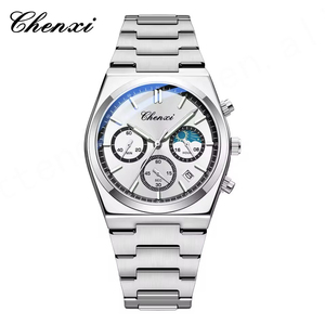 Montres pour hommes CHENXI 2025 haute qualité sport chronographe Date Quartz montre-bracelet hommes montre en acier inoxydable étanche Original - Product Image 5